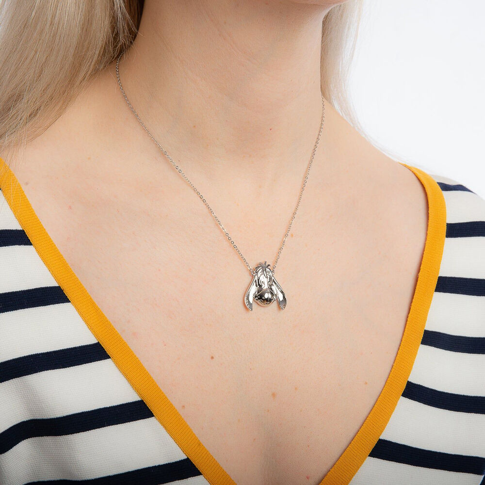 Couture Kingdom Disney Winnie The Pooh Eeyore Necklace - Gold