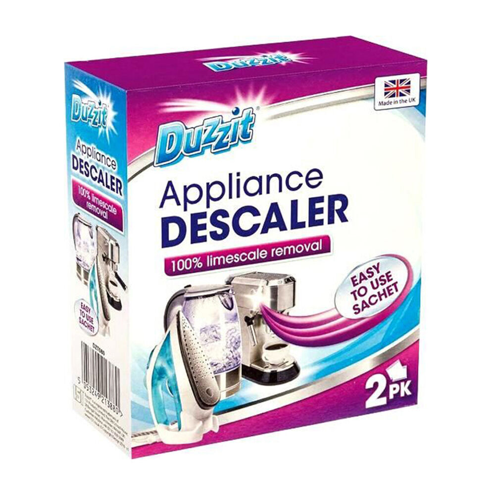 6x 2pc Duzzit Appliance Descaler Limescale Remover 40g