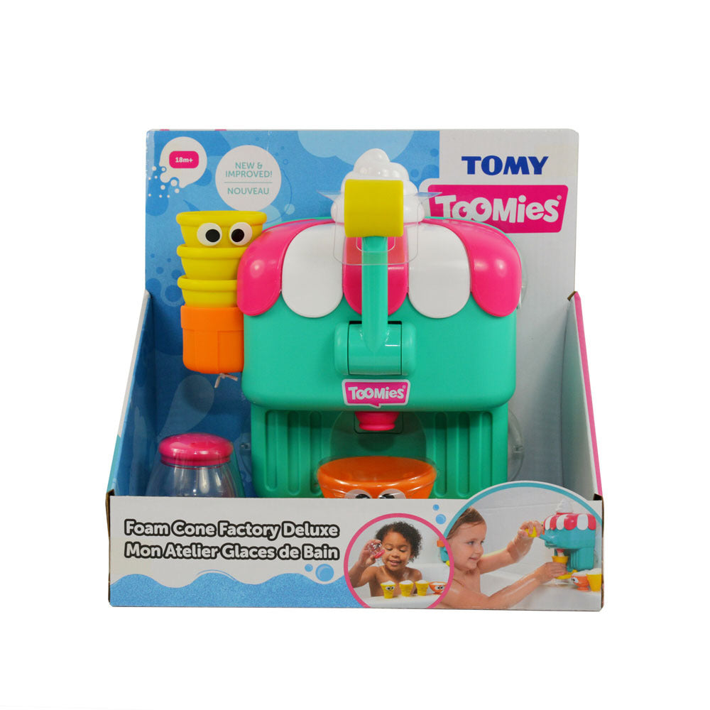 Toomies Foam Cone Factory Deluxe Toddler Bath Toy 18M+