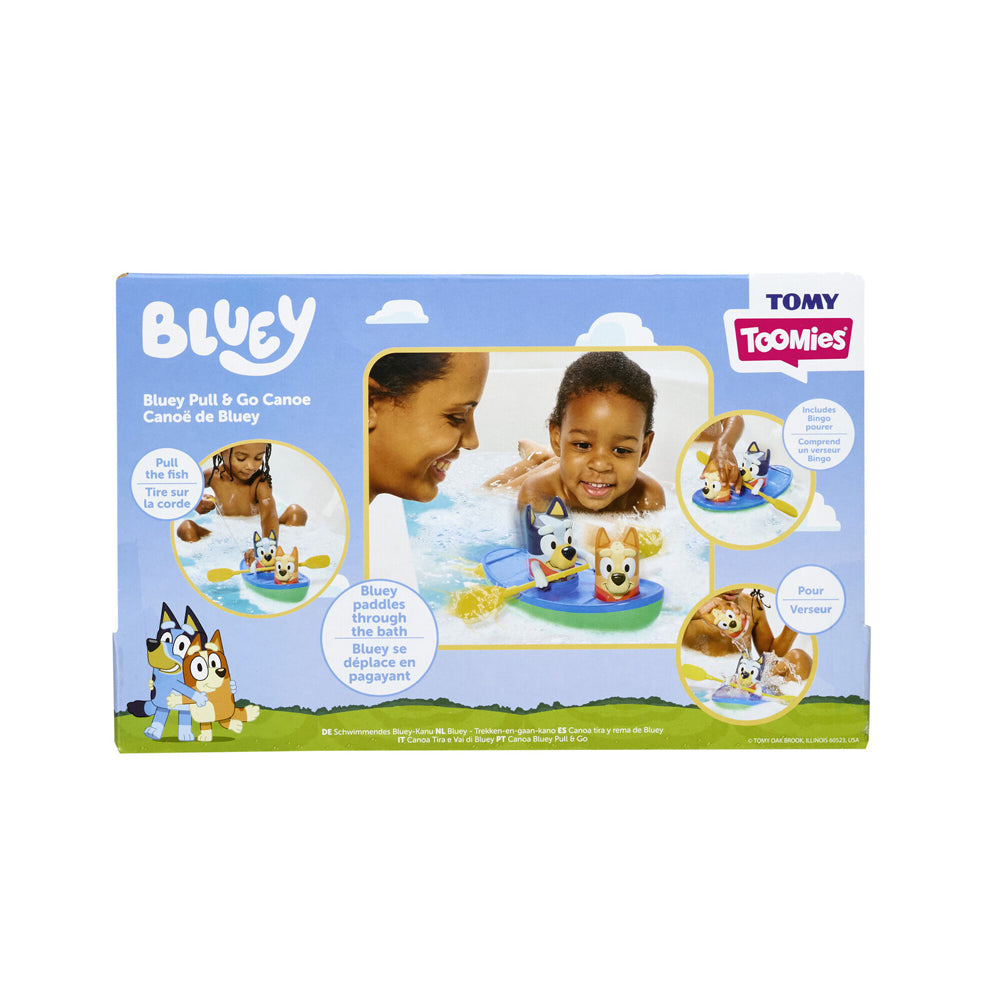 Bluey Paddling Canoe Kids/Childrens Prentend Playset 18m+
