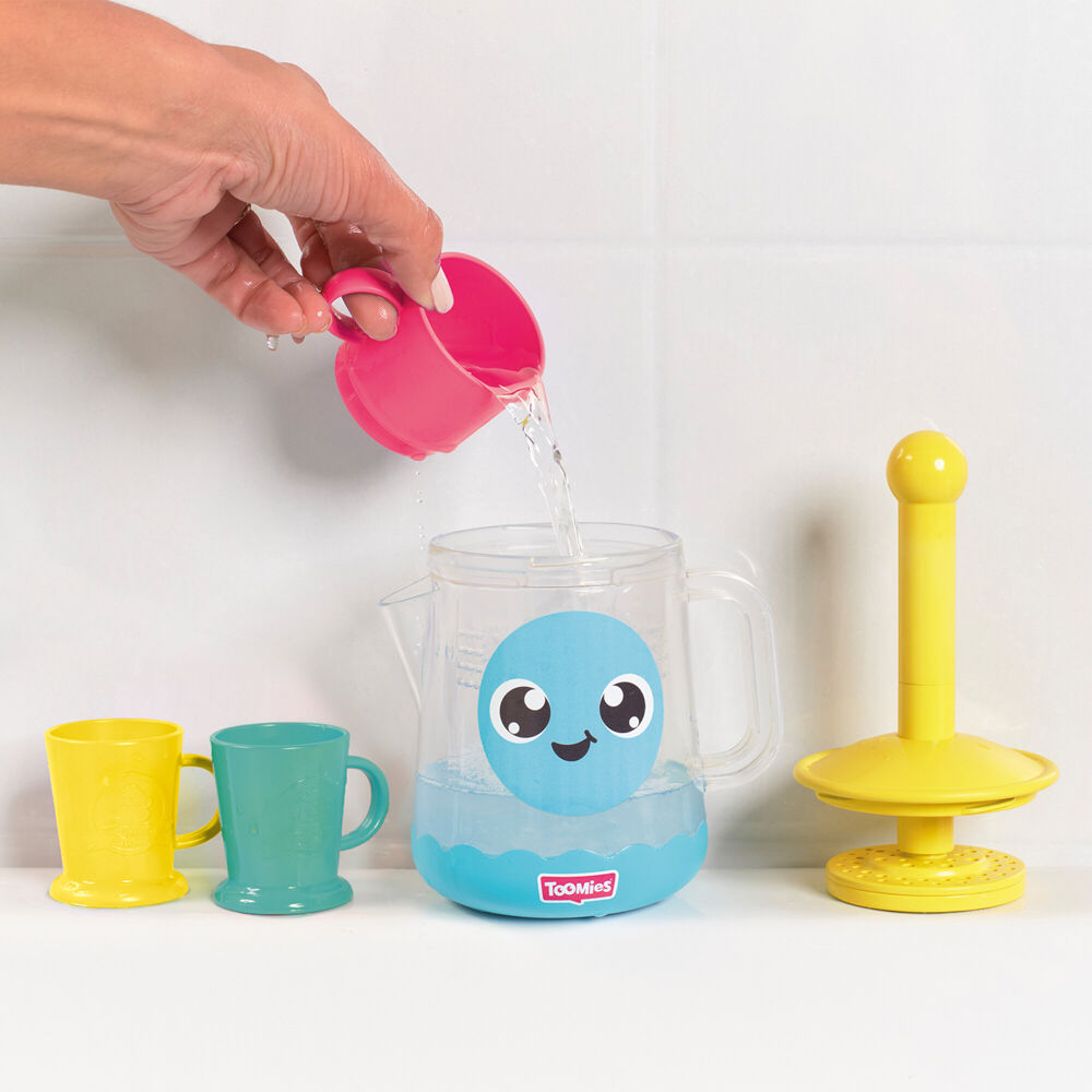 13pc Toomies Bubble & Brew Deluxe Teatime Childrens Bath Toy Set 18m+