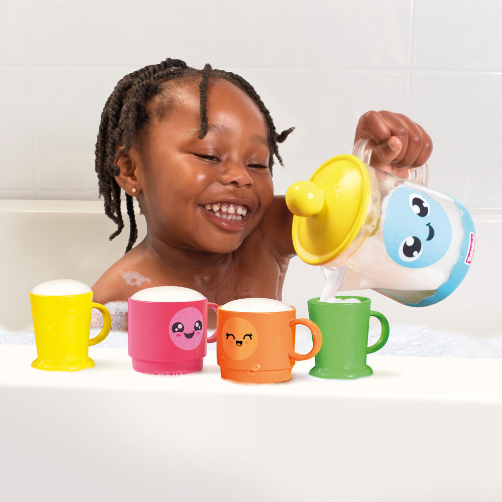 13pc Toomies Bubble & Brew Deluxe Teatime Childrens Bath Toy Set 18m+