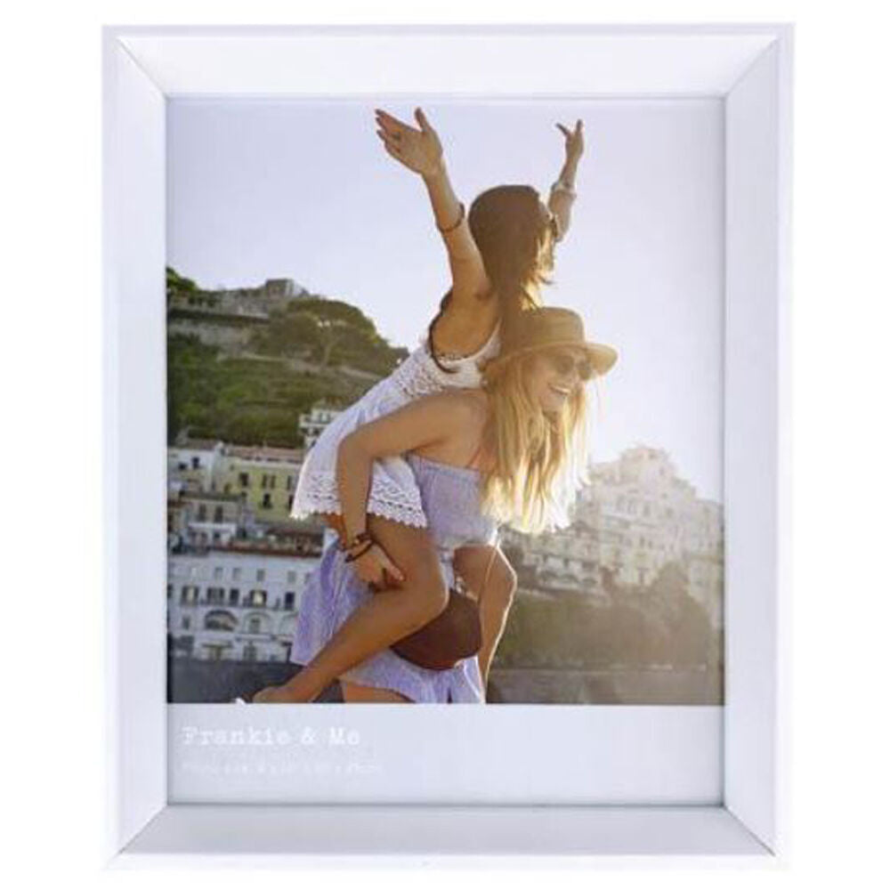 6PK Frankie & Me Window Wooden 8x10'' Picture Frame Home/Office Photo Decor White