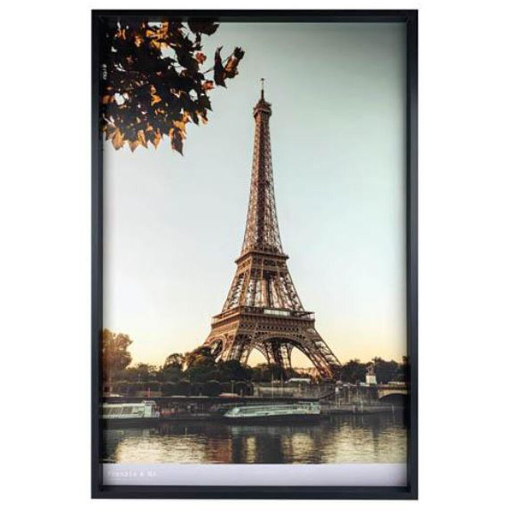 3PK Frankie & Me Wooden Poster Picture Frame Home/Office Photo Decor 50x76cm Black