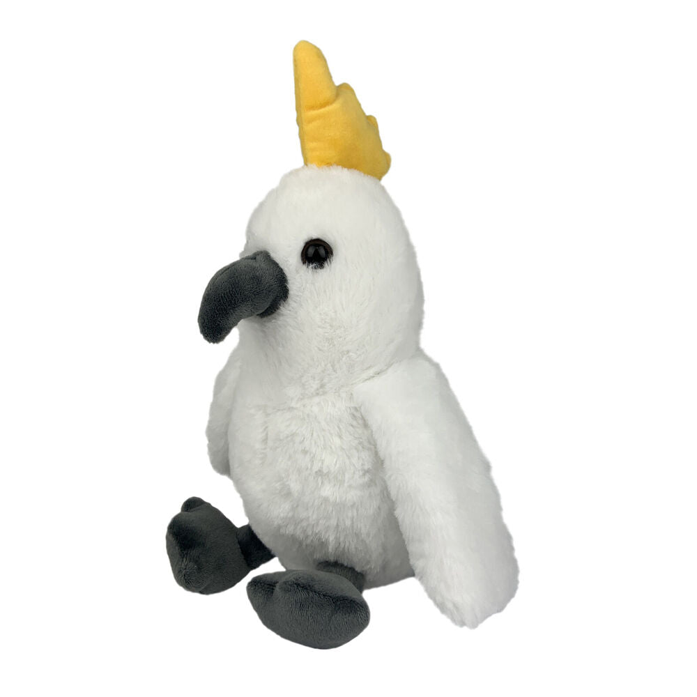 Momoko Aust Cockatoo Animal Stuffed Doll Kids/Children Soft Plush Toy 25cm White