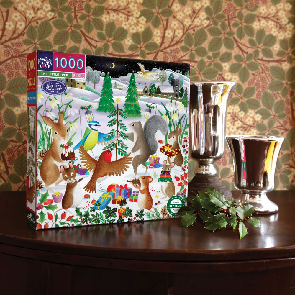 1000pc eeBoo Jigsaw Puzzle Game The Little Tree 14+