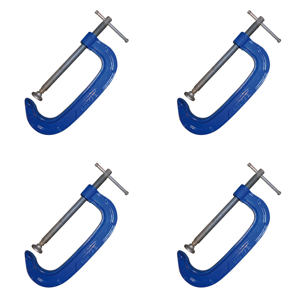 4PK Eclipse Pro Tools Clamp G Professional 100mm - Blue