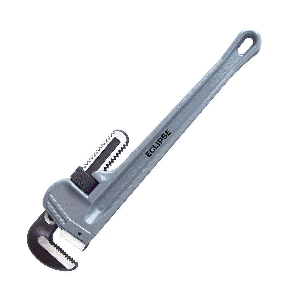 Eclipse Pro Tools Aluminium Leader Pipe Wrench 900mm - Grey