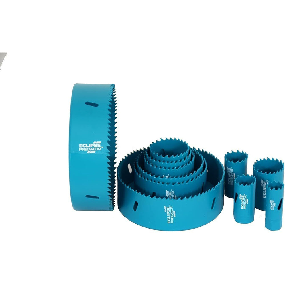 3PK Eclipse Pro Tools Predator Vari-Pitch HSS Bimetal Holesaw 32mm