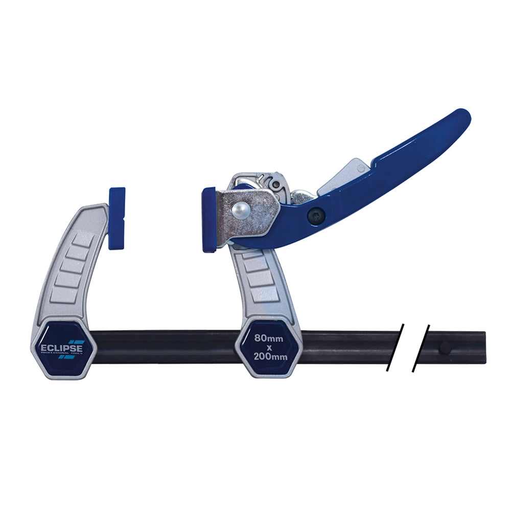 Eclipse Pro Tools Quick Release Lever Clamp 200x80mm Hand Tool