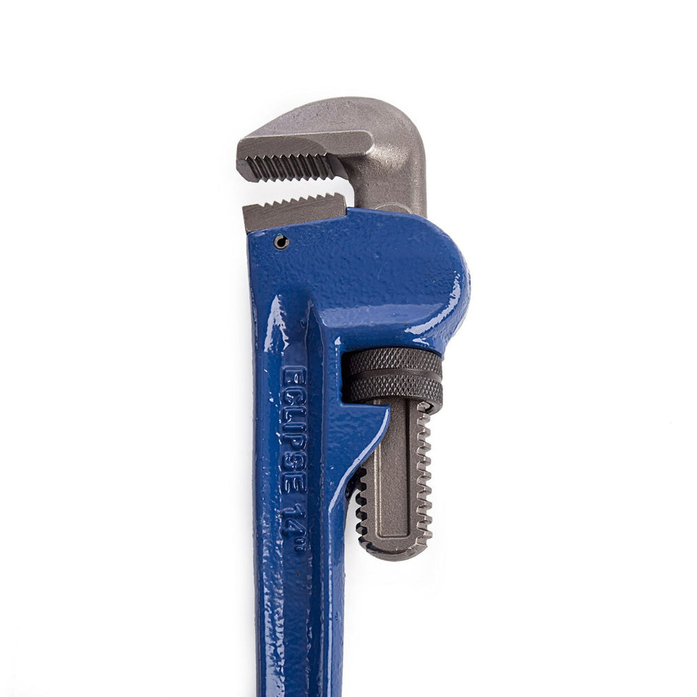 Eclipse Pro Tools Steel Pipe Wrench Leader Pattern 350mm - Blue