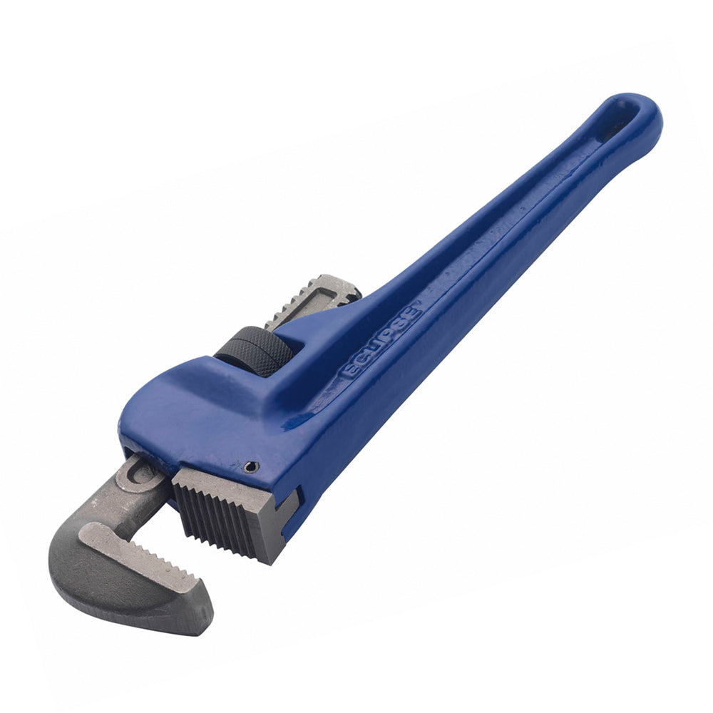 Eclipse Pro Tools Steel Pipe Wrench Leader Pattern 600mm - Blue
