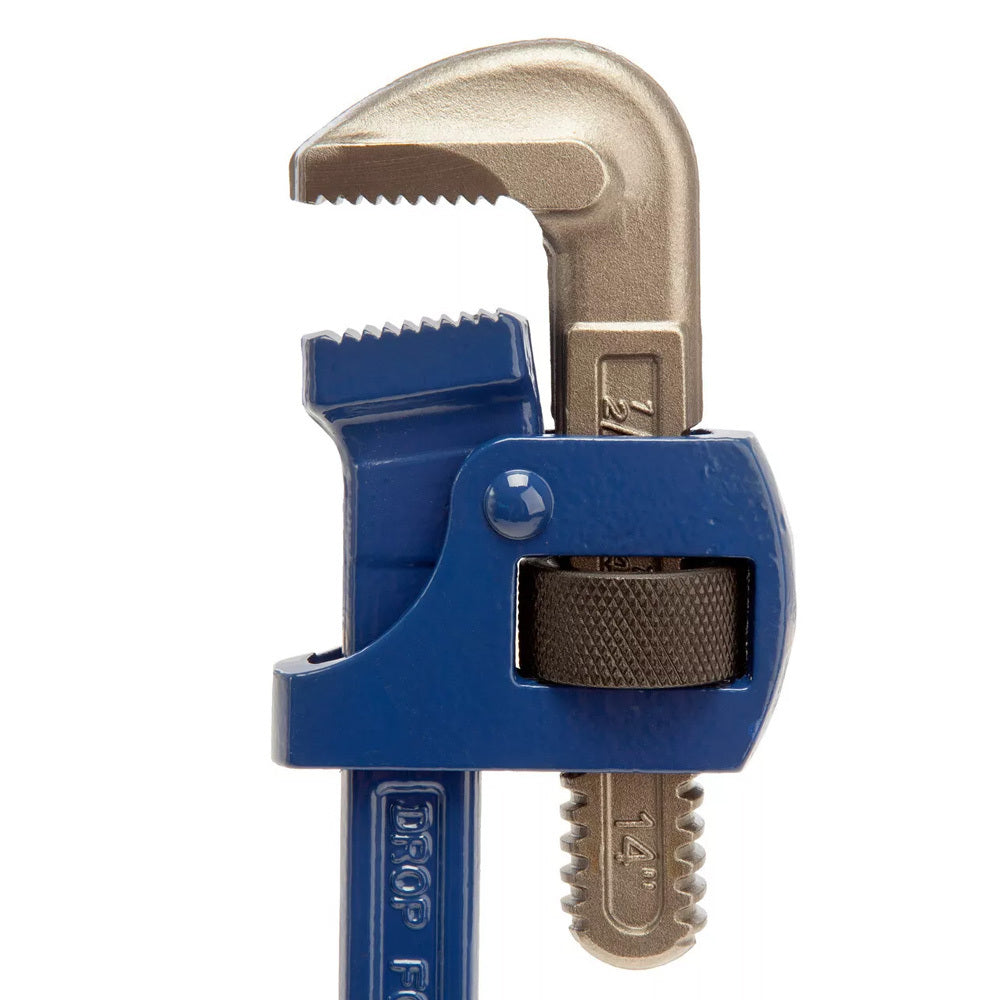 Eclipse Pro Tools Cast Iron Pipe Wrench Stilson Pattern 350mm - Blue