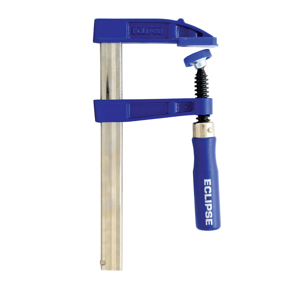 8PK Eclipse Pro Tools 200mm F Clamp Series 80 Throat Depth - Blue