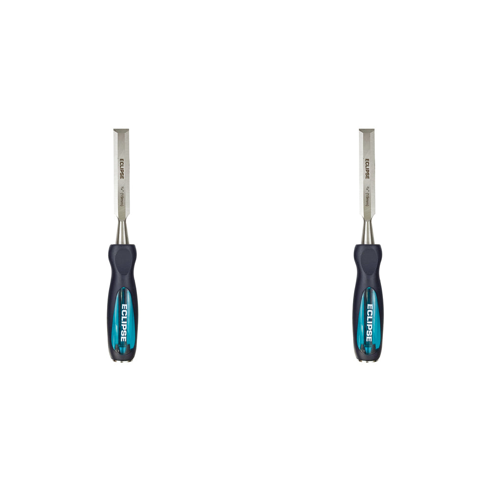 2PK Eclipse Pro Tools High Impact Thru Tang Wood Chisel 19mm Bevel Edge Tool