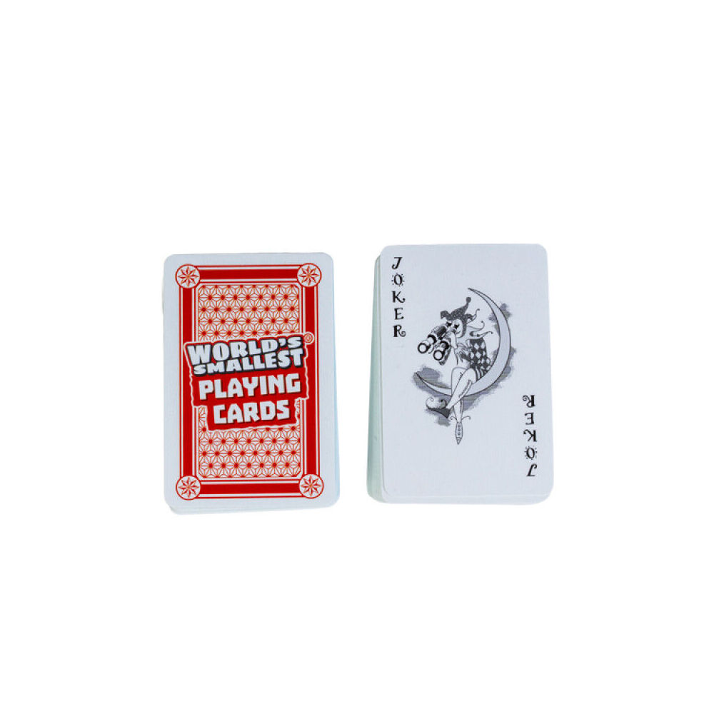 6PK Worlds Smallest Playing Cards Mini Deck Party Game Set Portable Card