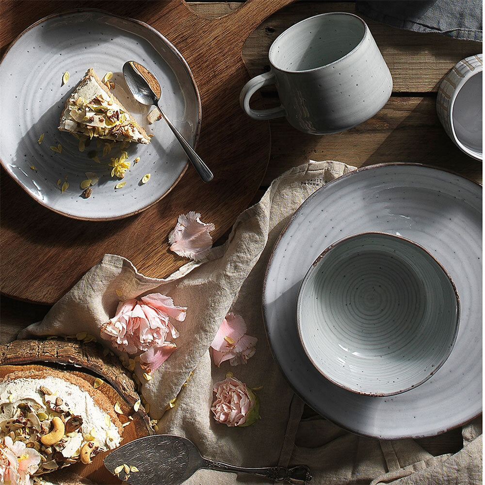 12pc Ecology Ottawa Lichen Dinnerset