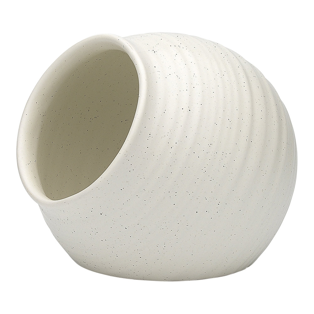 Ecology Ottawa Stoneware Salt Cellar Calico 13 x 13.5 x 11cm