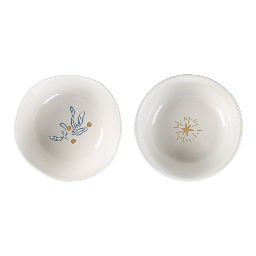 4x 2pc Ecology Stoneware Kitchenware Hope Dip Bowls 8cm/10cm