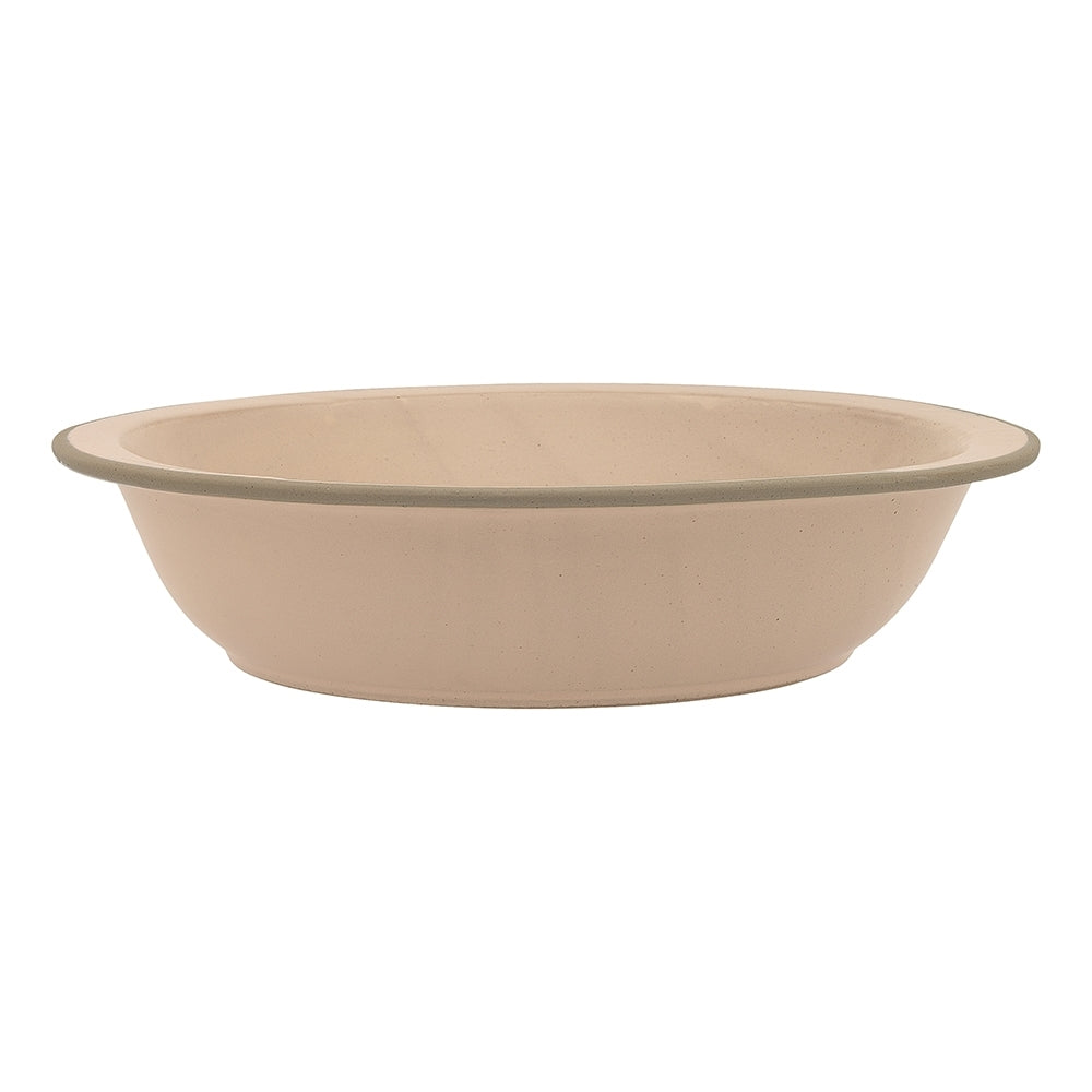 8PK Ecology Tahoe Stoneware w/ Reactive Graze Dinner Bowl 22cm Apricot