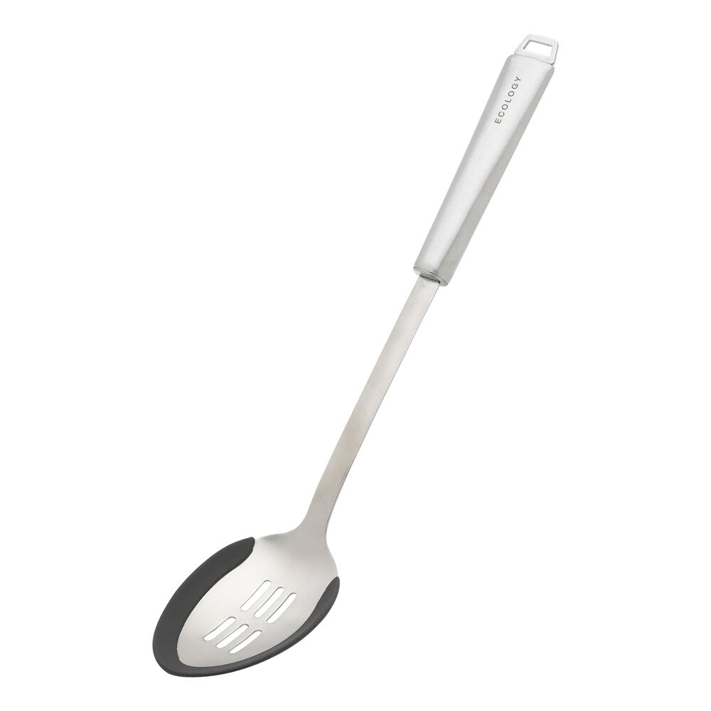 2PK Ecology Provisions Silicone Edge Slotted Spoon 7.5x37cm