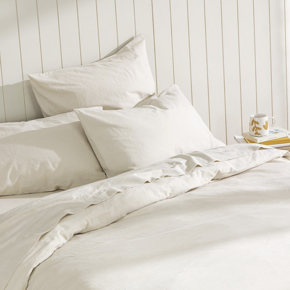 Ecology Dream Quilt Cover Size King Stone Bedding/Bed Linen