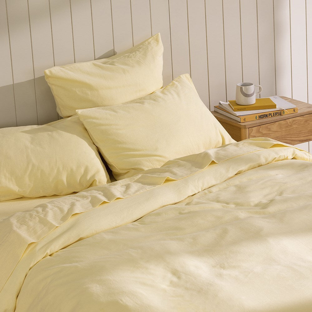 Ecology Dream Euro Pillowcase Size 65 x 65cm Dandelion Bedding