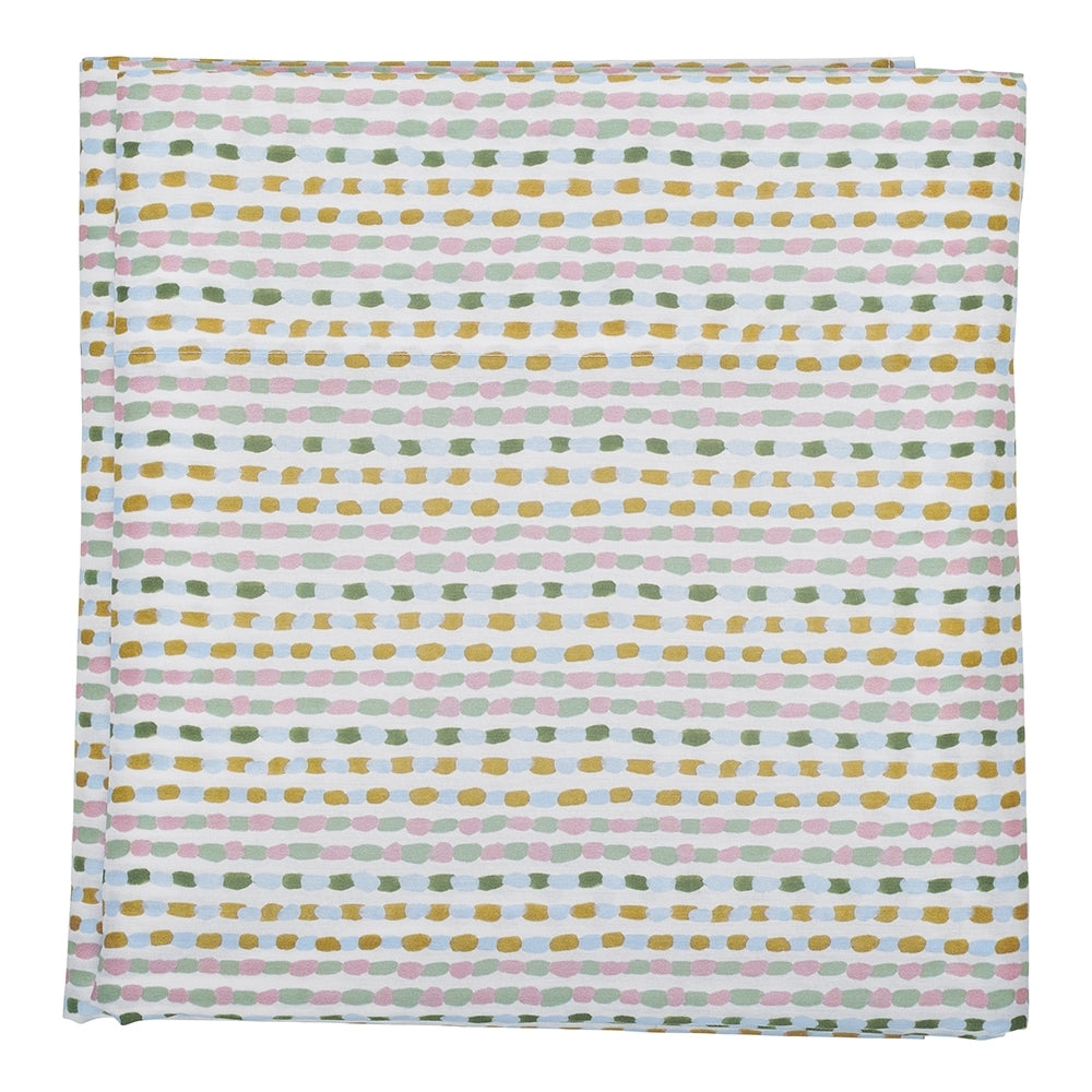 Ecology Casuarina Fitted Sheet Size King Striped Bedding