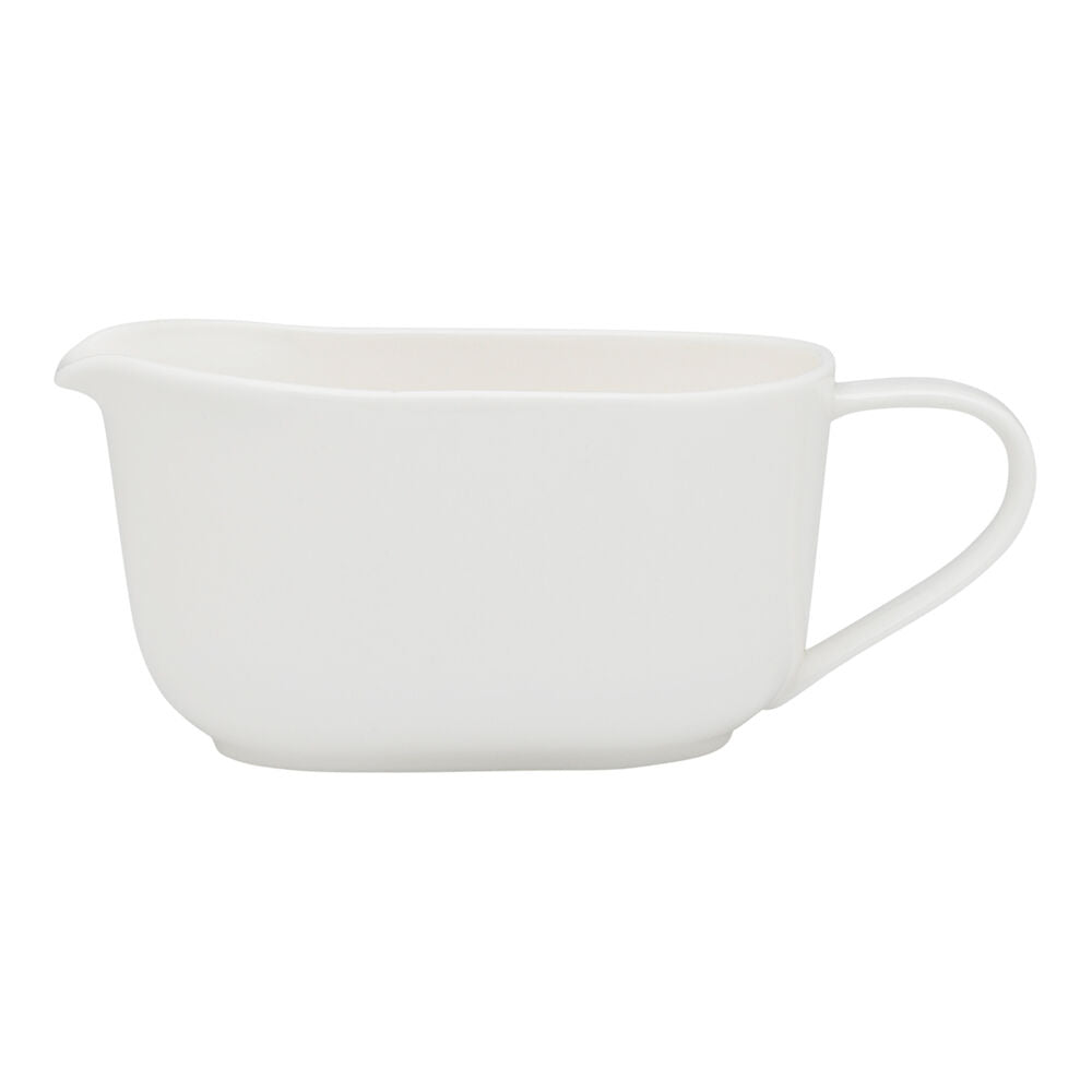 6PK Ecology Fine Bone China Canvas Kitchen Jug 450ml - White