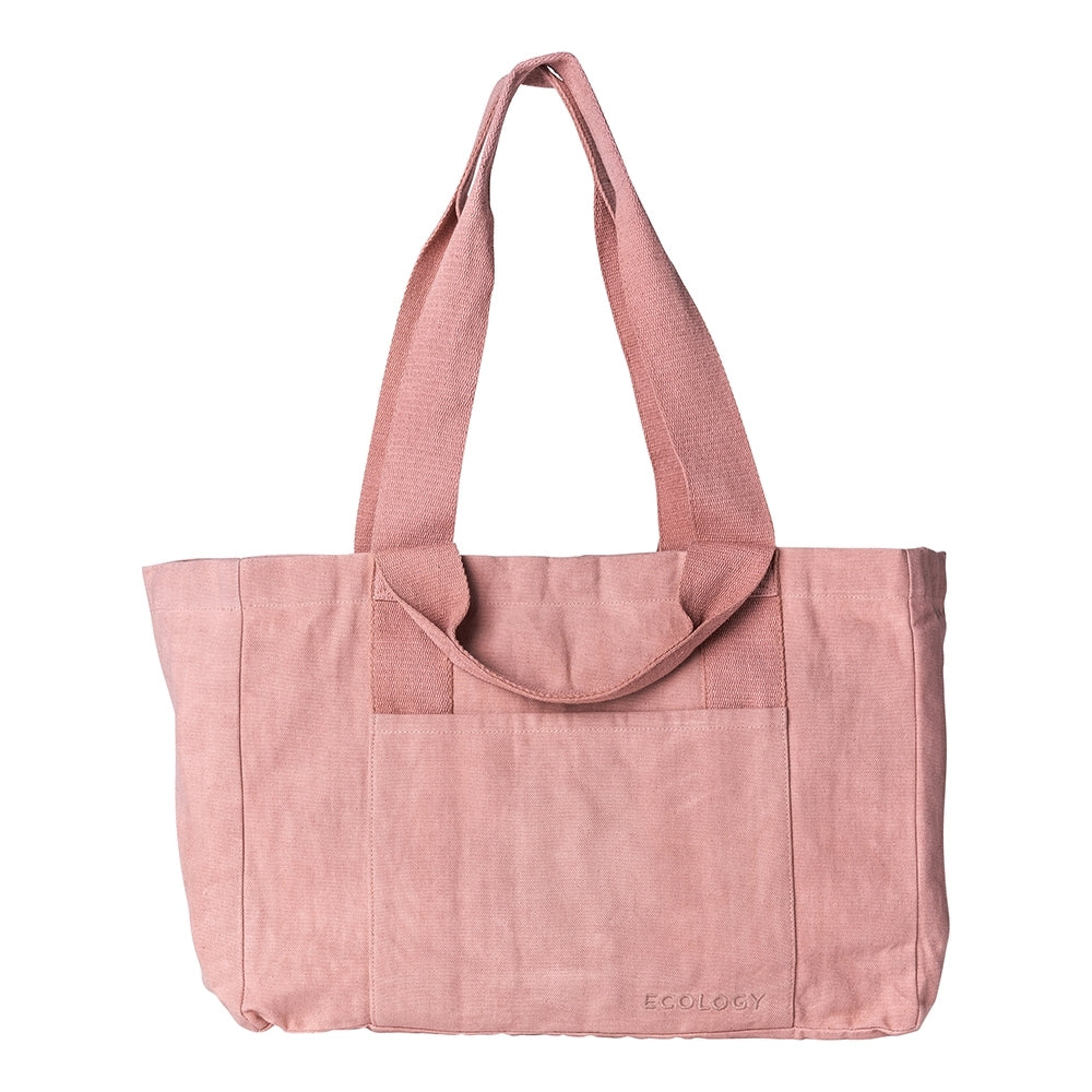 Ecology Voyage Cotton Versatile Tote Bag Blush Small 40cm
