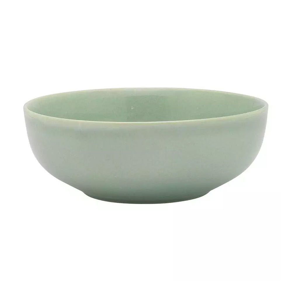 12pc Ecology Element Stoneware Dinner Set Round - Dew
