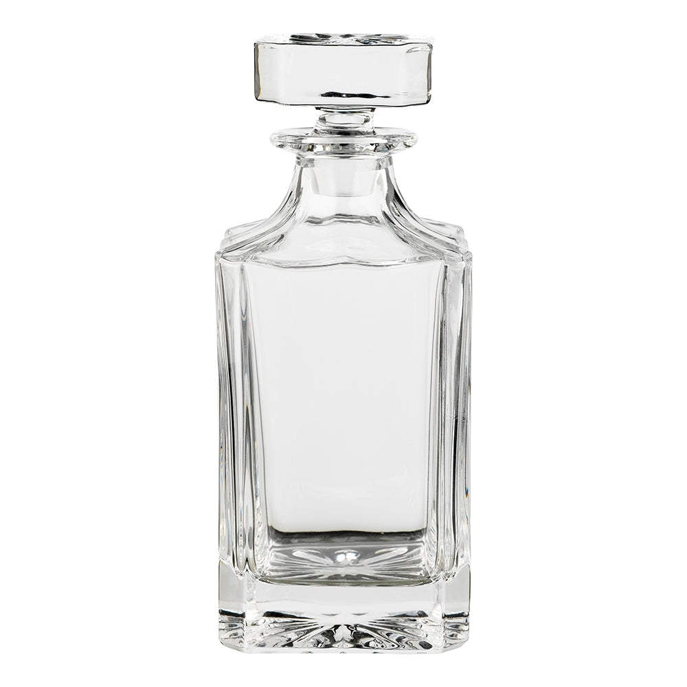 5pc Ecology Louis Glass Whiskey Decanter/Glass Set 740ml/250ml