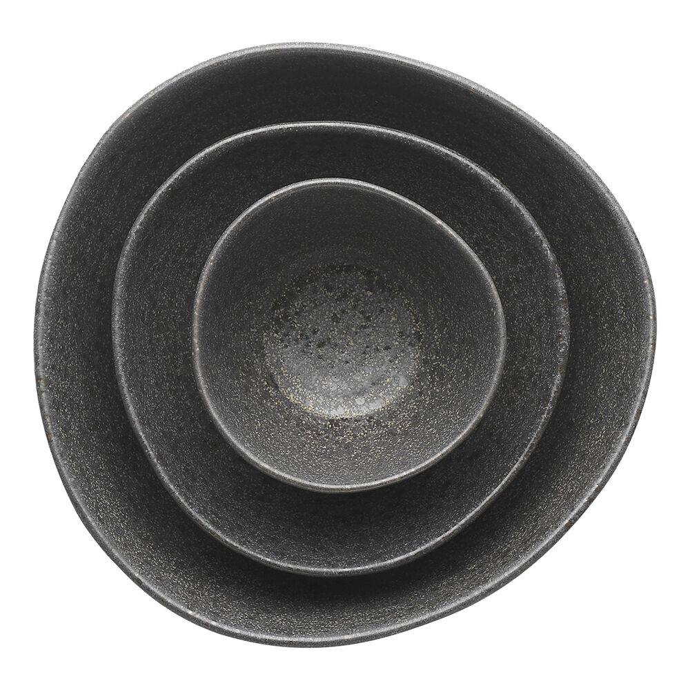 3pc Ecology Ottawa Stoneware Nesting Bowls Tableware Stone