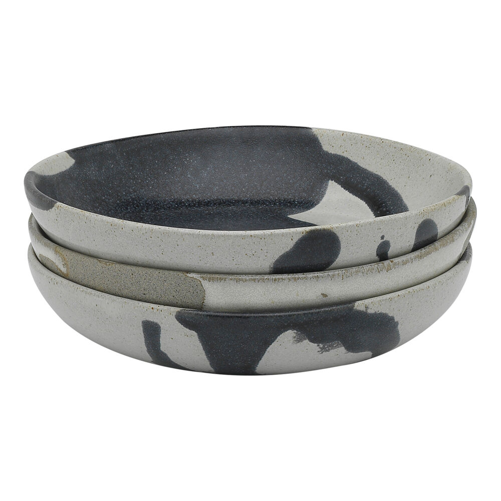 6pc Ecology Nest Round Stoneware Bowls Kitchen Tableware 12cm