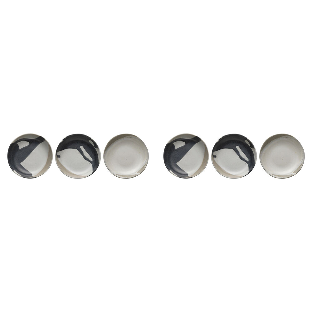 6pc Ecology Nest Round Stoneware Bowls Kitchen Tableware 12cm