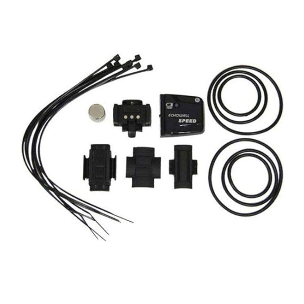 Echowell 9 Function Wireless Bicycle Computer - Black
