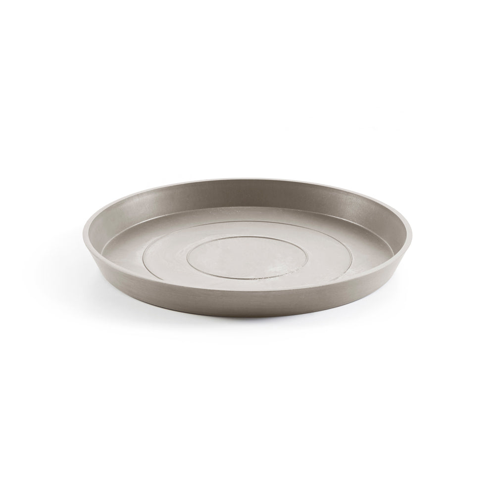 Ecopots Plant Pot Saucer Round 44.5 Taupe 44.5x3.5cm