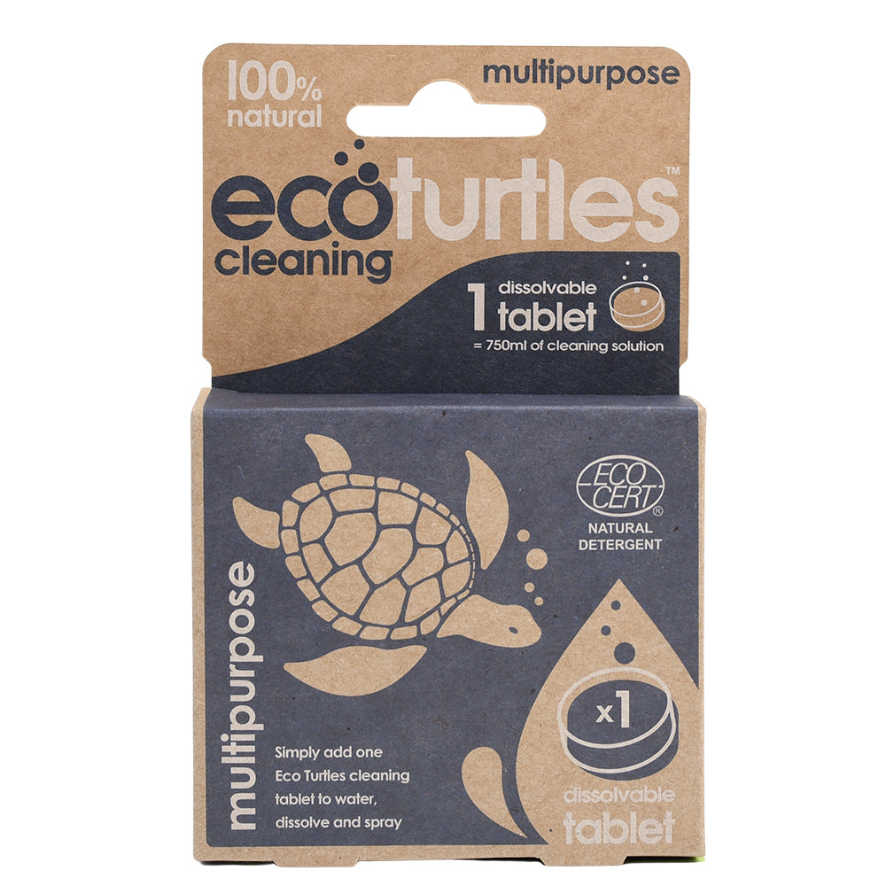 5x Eco-Cleaning Turtles Multipurpose Single Refill Tablet
