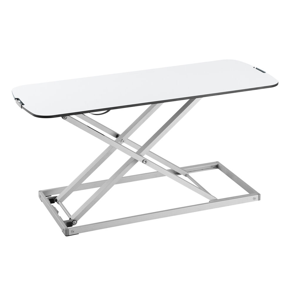 Ergovida Slim Adjustable Laptop Stand Workstation Ultrathin - White