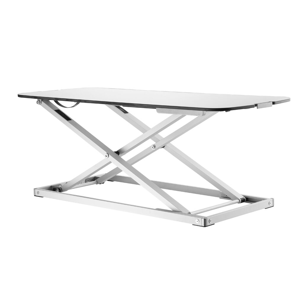 Ergovida Slim Adjustable Laptop Stand Workstation Ultrathin - White