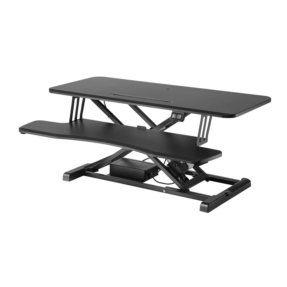 Ergovida Electric Desktop Sit/Stand Workstation 95x40cm - Black