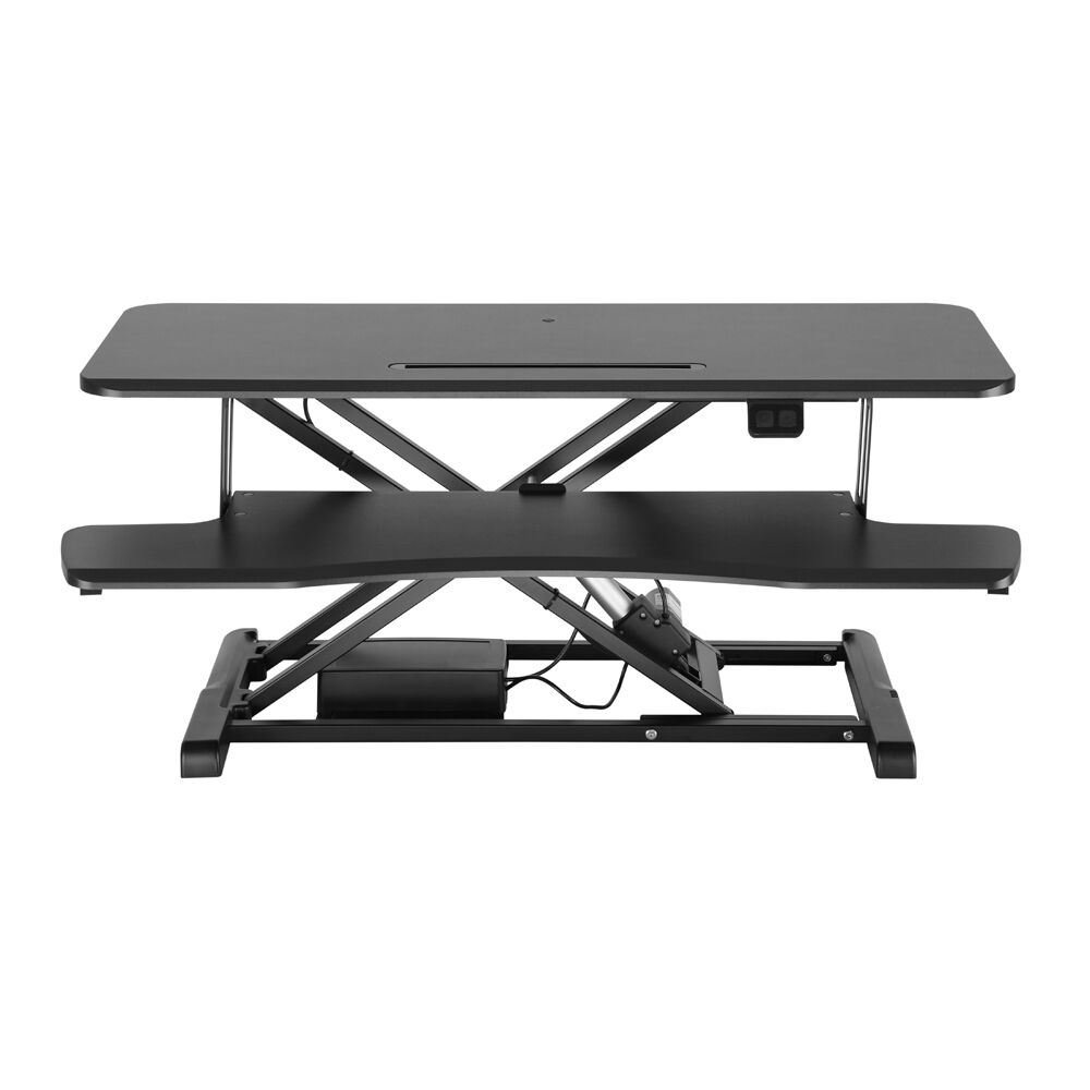 Ergovida Electric Desktop Sit/Stand Workstation 95x40cm - Black