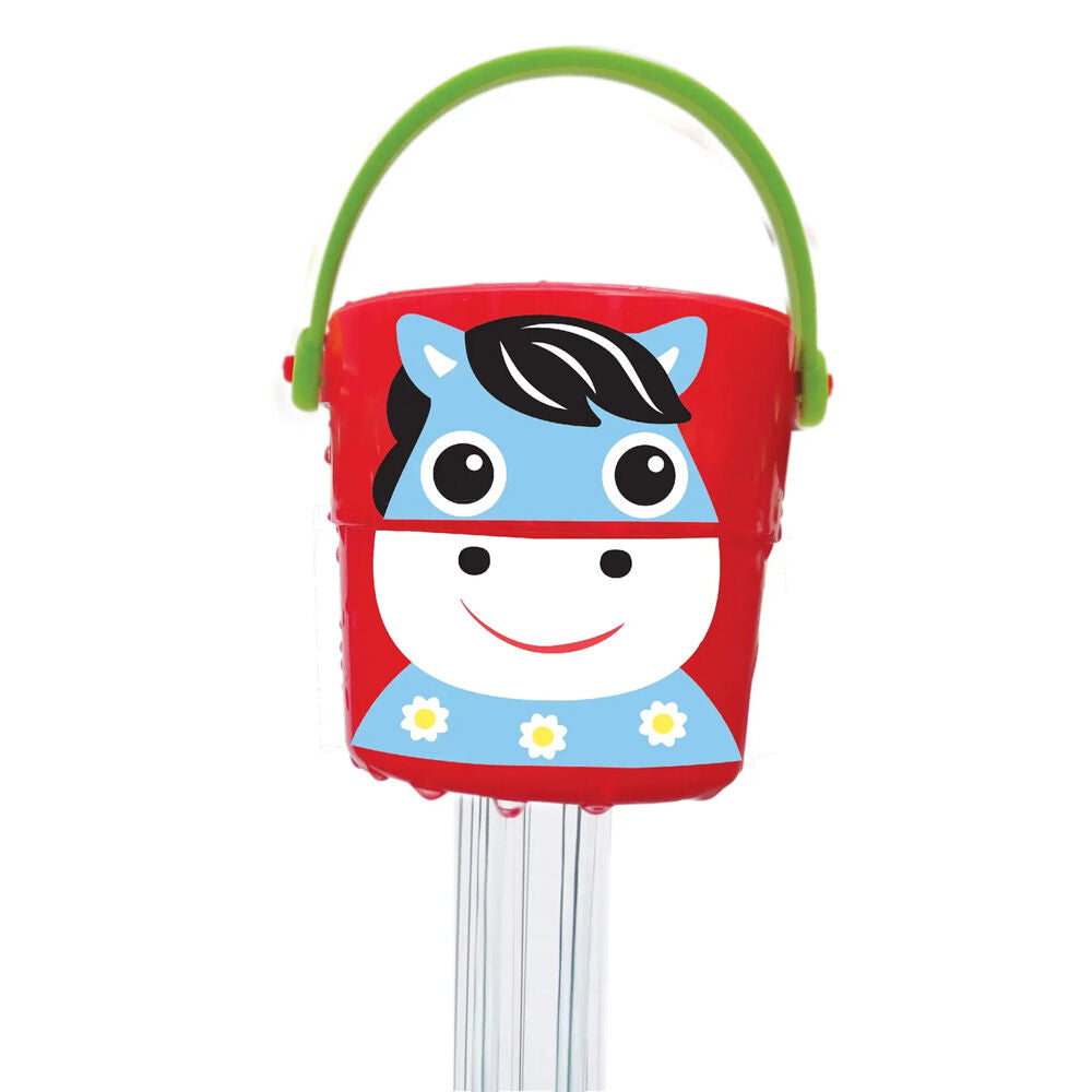 4pc Edushape Funny Face Stacker Buckets Bath Play Toy Kids/Toddler 12m+