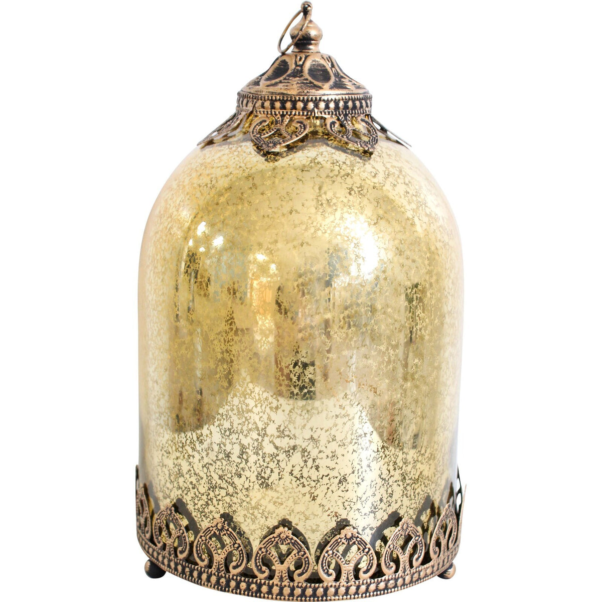 2PK LVD Lantern LED Persian X-Large Gold Decorative Lighting Home Decor