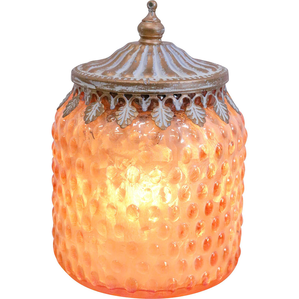 2PK LVD Lantern LED Dimple Decorative Lighting 11cm Home Decor