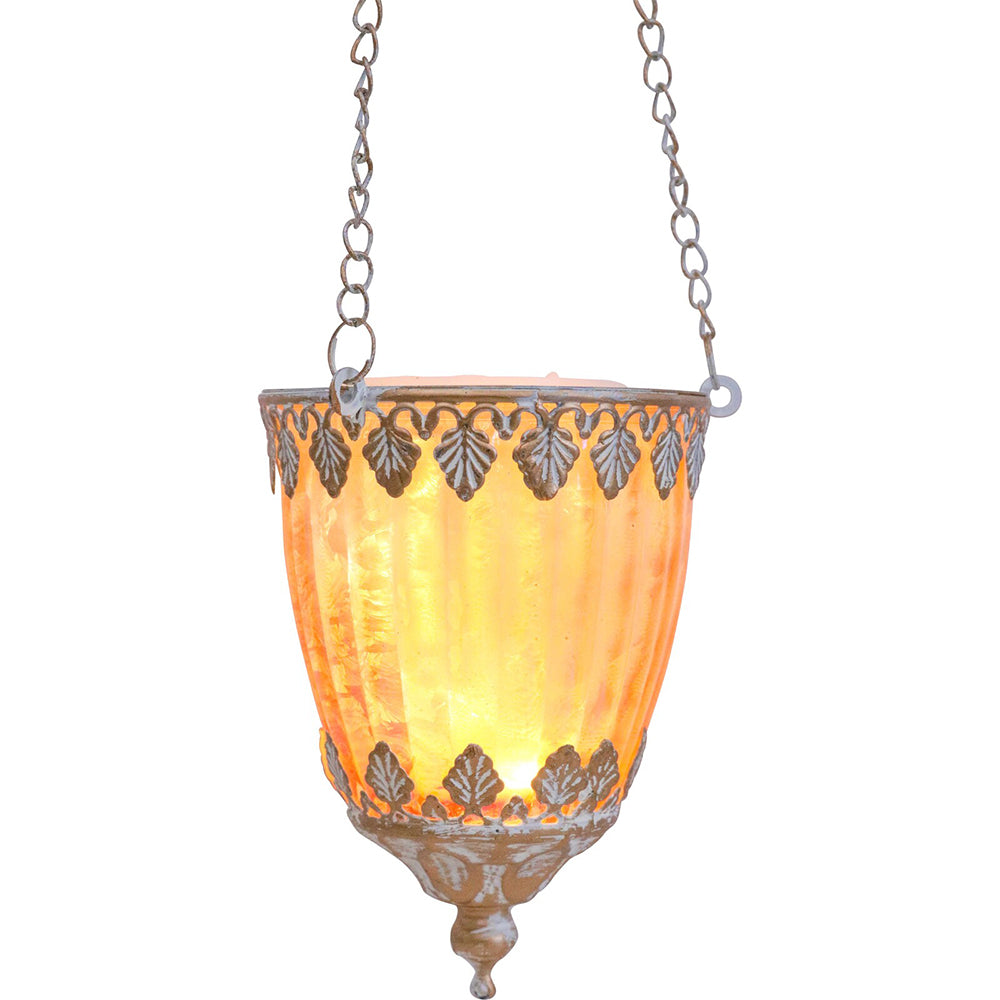 3PK LVD Hanging LED Curve Decorative Lantern Lighting 13cm Home Decor