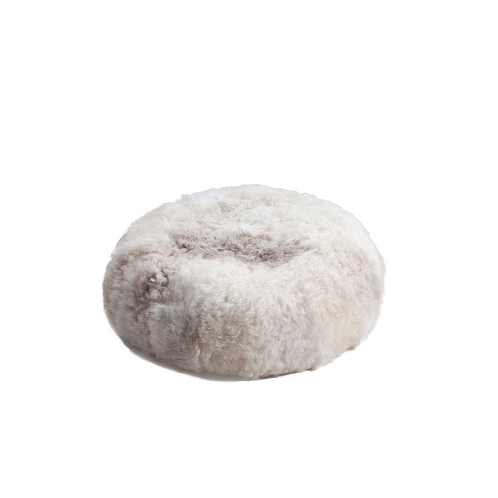 Huxford Grove The Icelandic Sheepskin Ottoman 60x60cm Natural