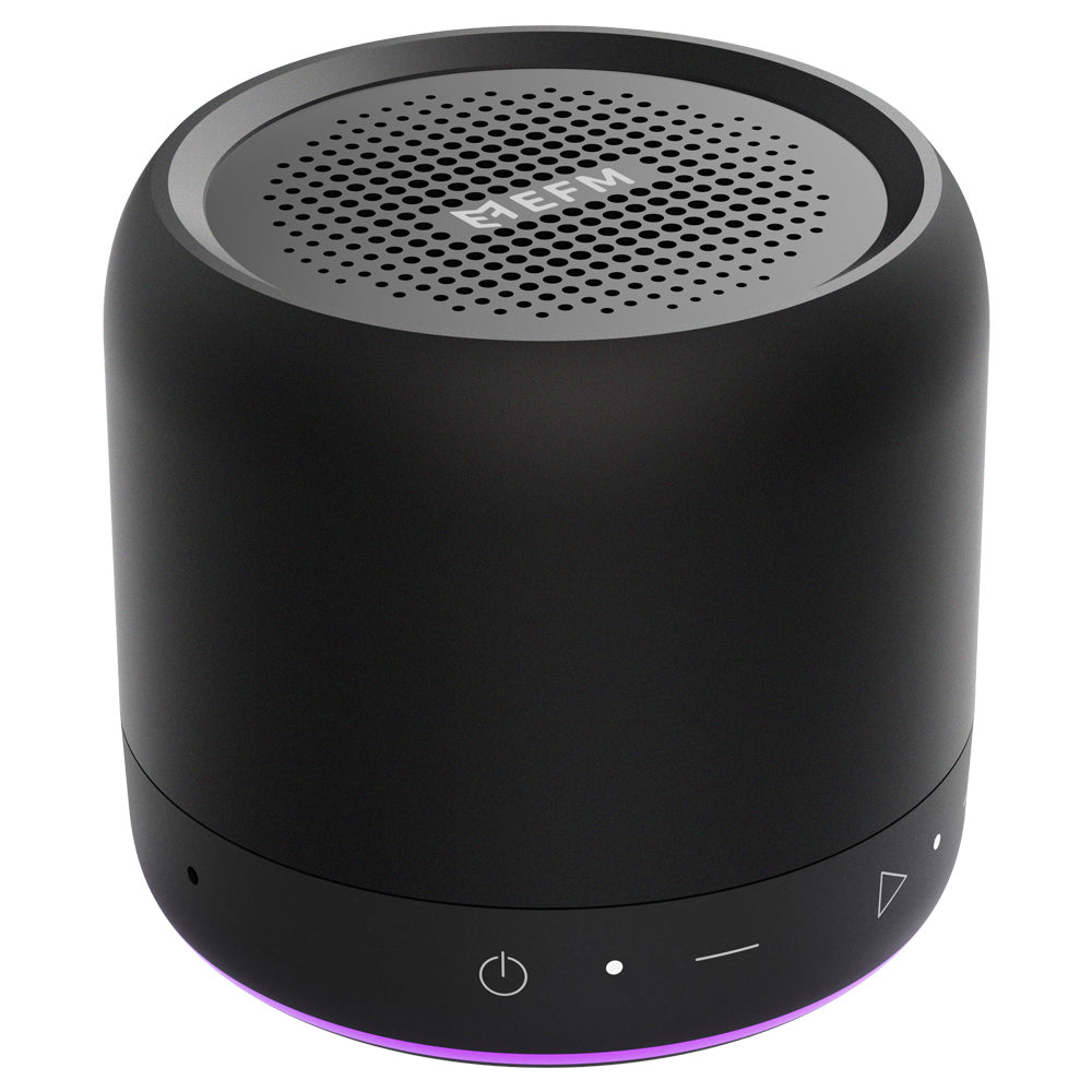 EFM Cloudbreak LED Wireless Mini Bluetooth Speaker - Black
