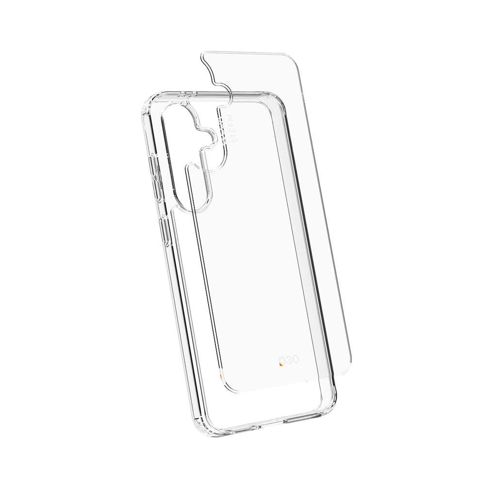 EFM Alaska Phone Case w/ D3O BIO For Samsung Galaxy S24 FE 5G Clear