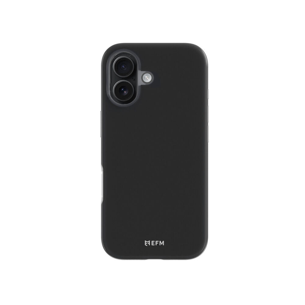 EFM Santorini Soft Silicone Phone Case for iPhone 17 6.3in Black
